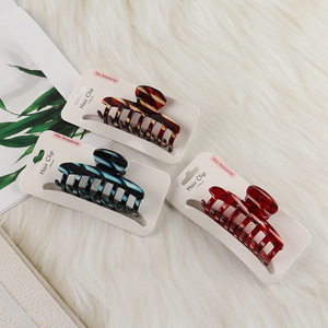 China products multicolor fashionable hair claw clips hair accessories
