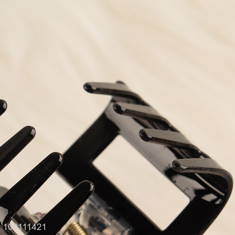 Online wholesale multicolor plastic rectangle hair claw clips hair accessories