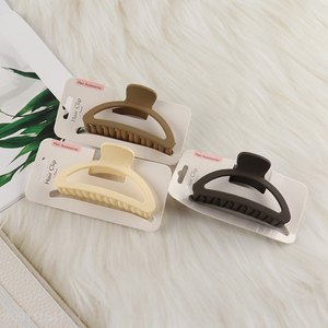 Best sale multicolor plastic hair claw clips hair accessories for women