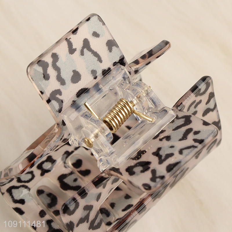 Hot sale rectangle fashionable hair claw clips hair accessories wholesale