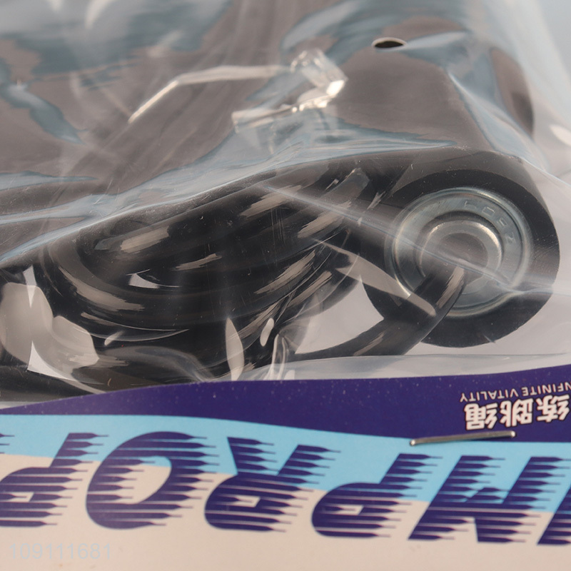 China factory black professional skipping jumping rope for students