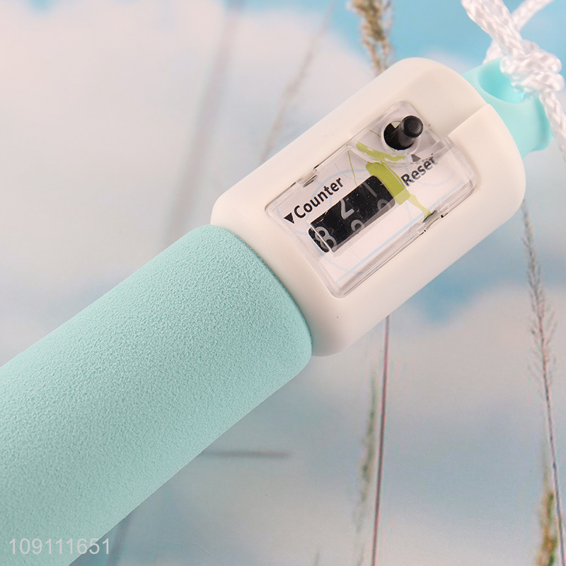 China products adjustable non-slip handle skipping jumping rope for sale