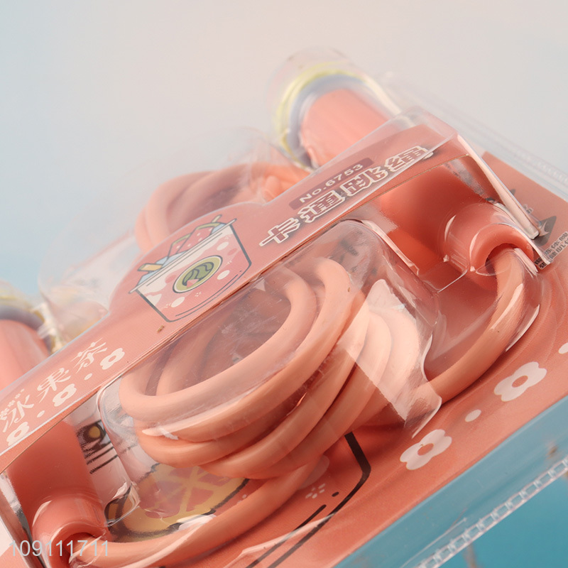 Low price cartoon children pvc sports jumping rope for sale