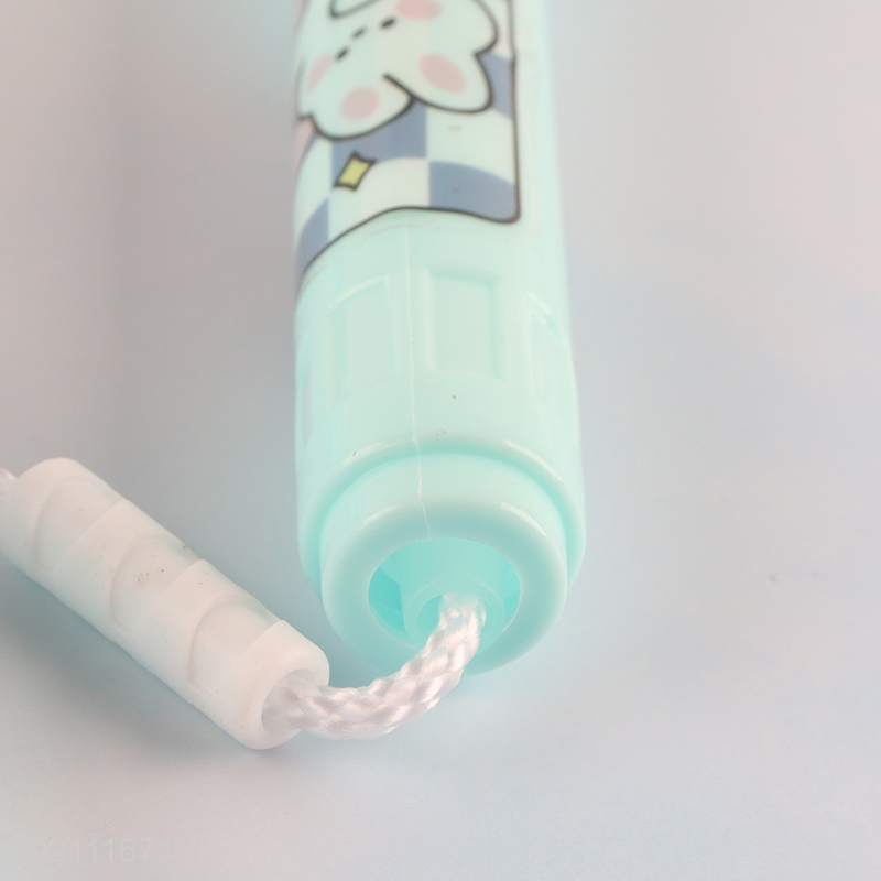 Factory price professional children beaded jumping rope with non-slip rope