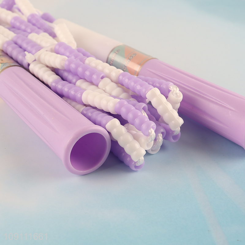 Best selling kids professional adjustable beaded jumping rope wholesale