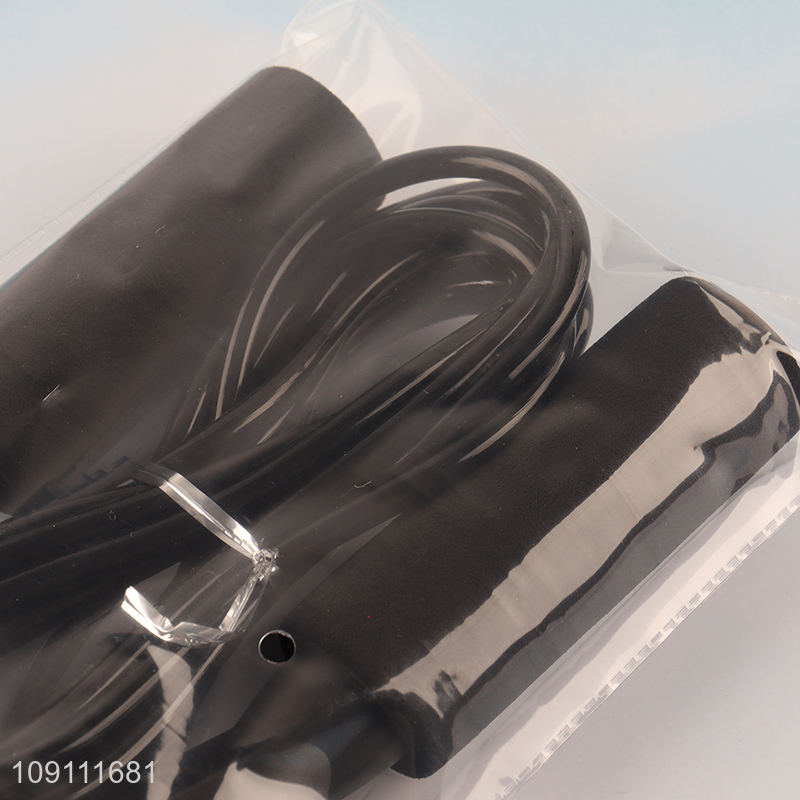 China factory black professional skipping jumping rope for students