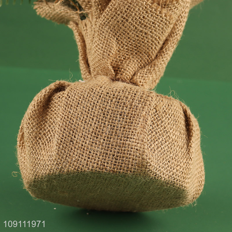 Good selling home decor mini standing christmas tree for desktop decor