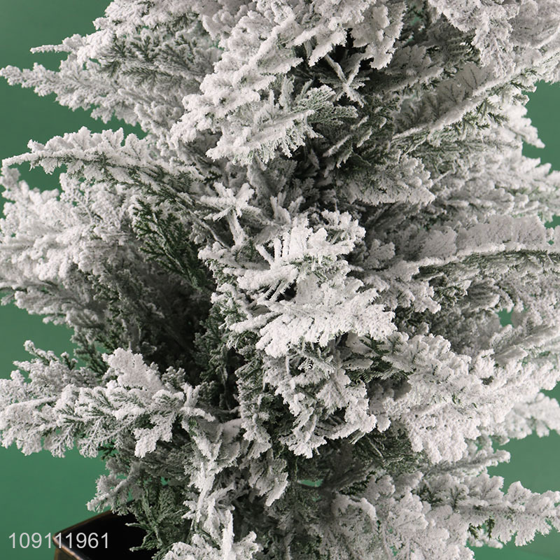 Top selling home decor christmas decoration mini christmas tree with pot