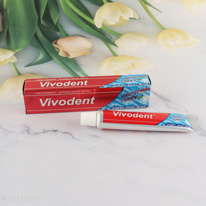 Hot selling cool mint oral care white teeth toothpaste wholesale