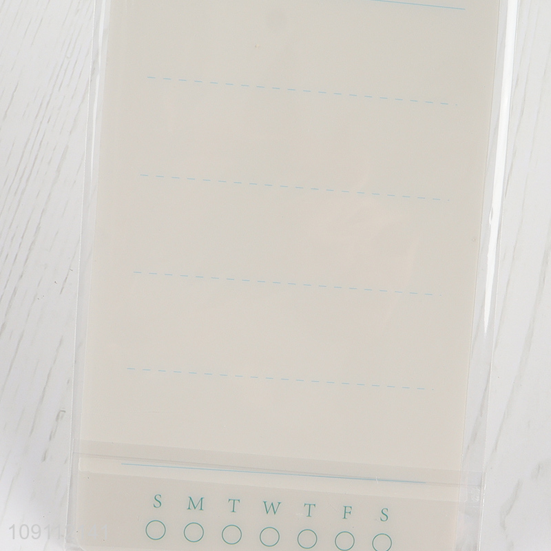 Factory Price Portable Office Desktop Board Dry Erase Board with Ruler