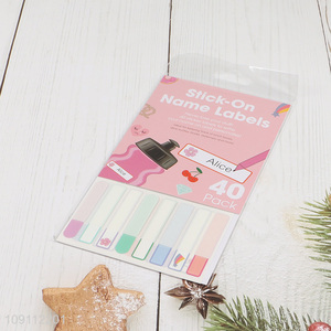 Good Quality Cute Name Tag Stickers Self-Adhesive Name Badge Labels