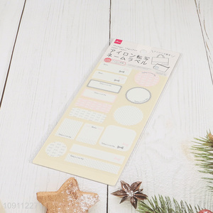 High Quality Self-Adhesive Name Tag Stickers for Office School Classroom