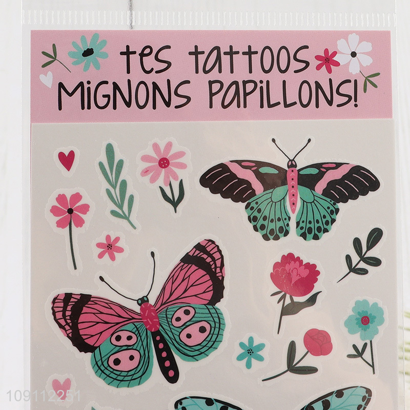 Online Wholesale Butterfly Tattoo Stickers Body Art Tattoo for Women Girls
