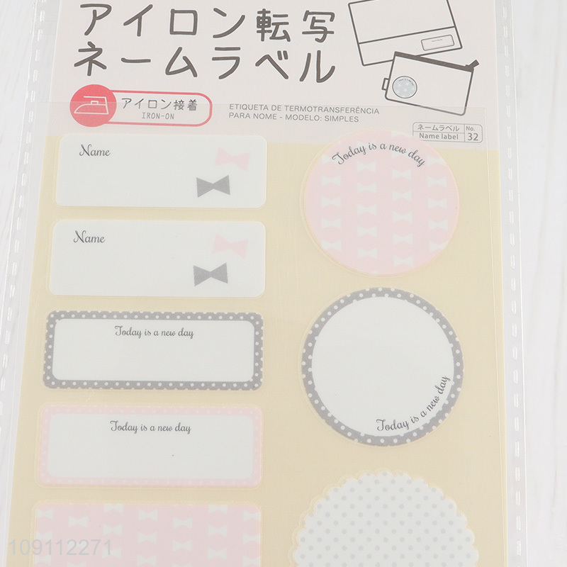 High Quality Self-Adhesive Name Tag Stickers for Office School Classroom