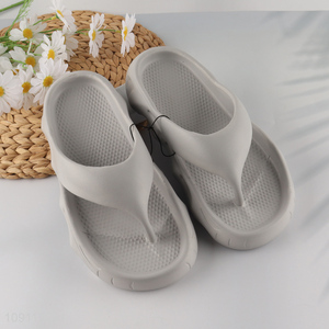 Best selling multicolor non-slip eva flip flops home slippers wholesale