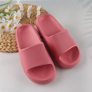 Good selling non-slip breathable summer home eva slippers wholesale