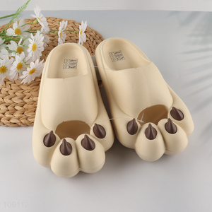 China supplier cartoon breathable summer home eva slippers for sale