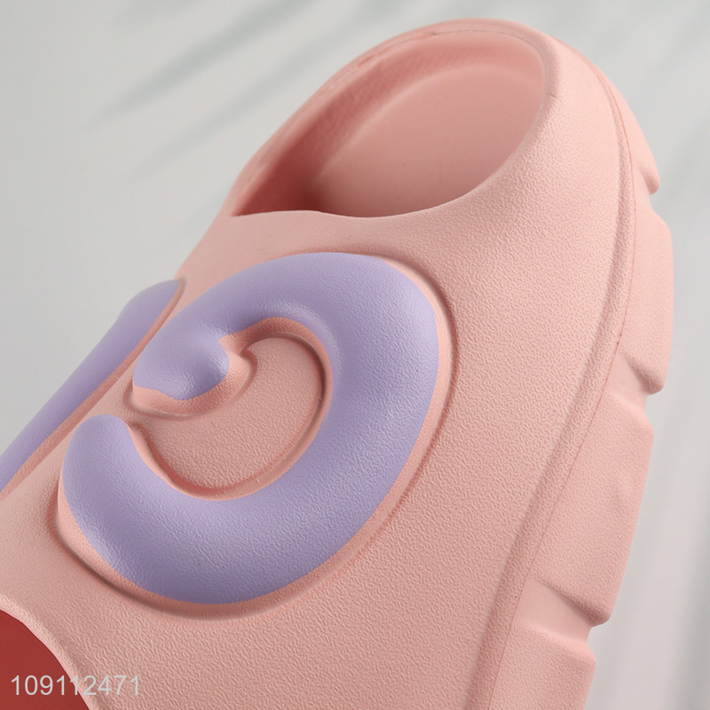 Hot items non-slip household summer breathable eva slippers for sale