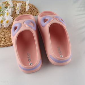 Hot items non-slip household summer breathable eva slippers for sale