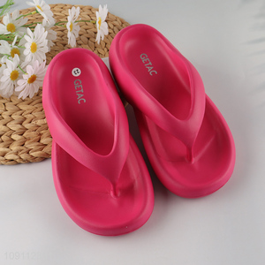 New product soft summer indoor outdoor eva slippers flip flops