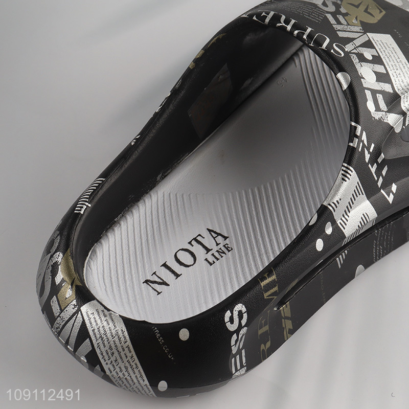 Good sale fashionable indoor outdoor men eva slippers for summer