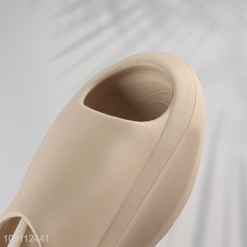 Factory price anti-slip household men women eva slippers for sale