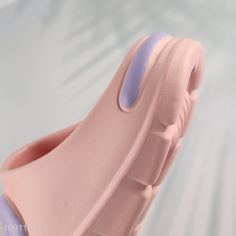 Hot items non-slip household summer breathable eva slippers for sale