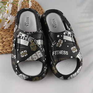 Good sale fashionable indoor outdoor men eva slippers for summer