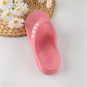 Factory supply anti-slip summer indoor eva slippers flip flops for sale