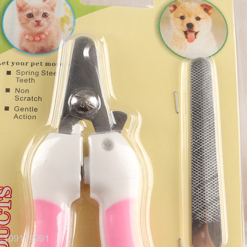 China Imports Professional Pet Nail Clippers Dog Cat Nail Trimmers