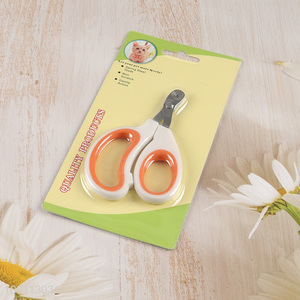 Wholesale Pet Dog Cat Nail Clippers Trimmers with Non-Slip Handle