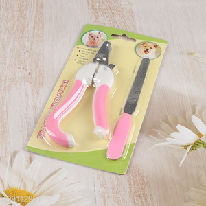 China Imports Professional Pet Nail Clippers Dog Cat Nail Trimmers