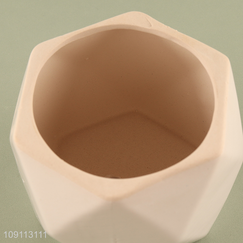 Best selling modern style home decor ceramic mini flower pot wholesale