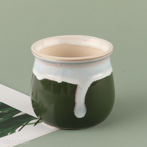 China products home decor ceramic mini flower pot plants pot for sale