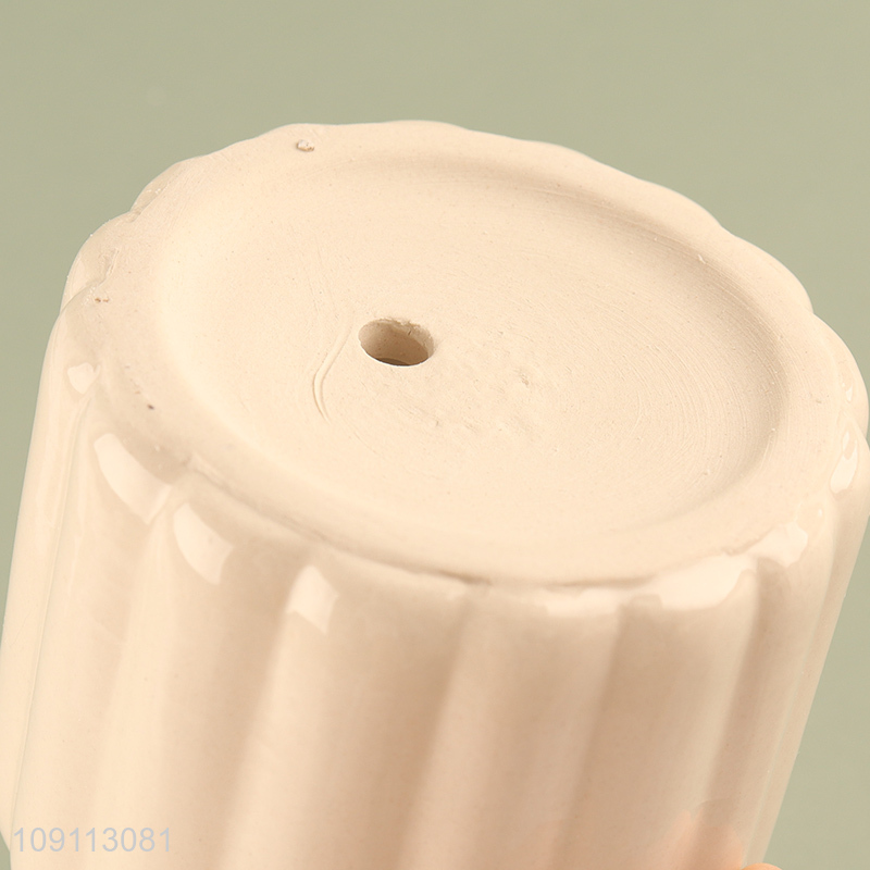 Hot products home decor ceramic mini flower pot for desktop