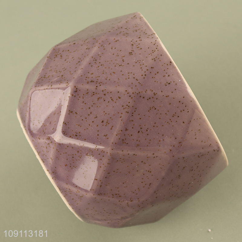 Hot items modern style ceramic mini flower pot plants pot for sale