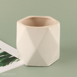 Best selling modern style home decor ceramic mini flower pot wholesale