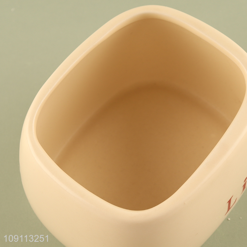 High quality ceramic mini flower pot plants pot for home decor