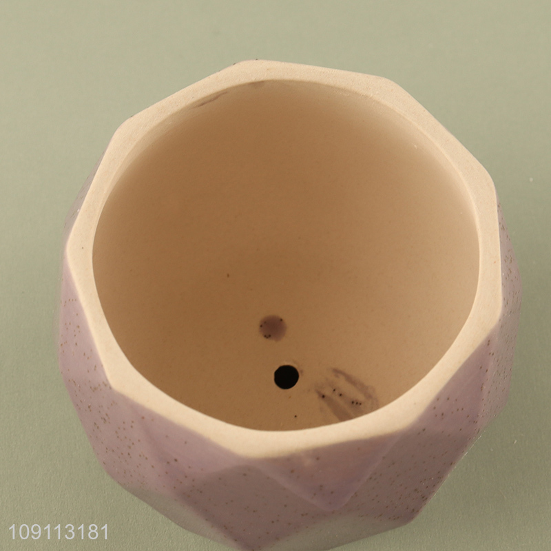 Hot items modern style ceramic mini flower pot plants pot for sale