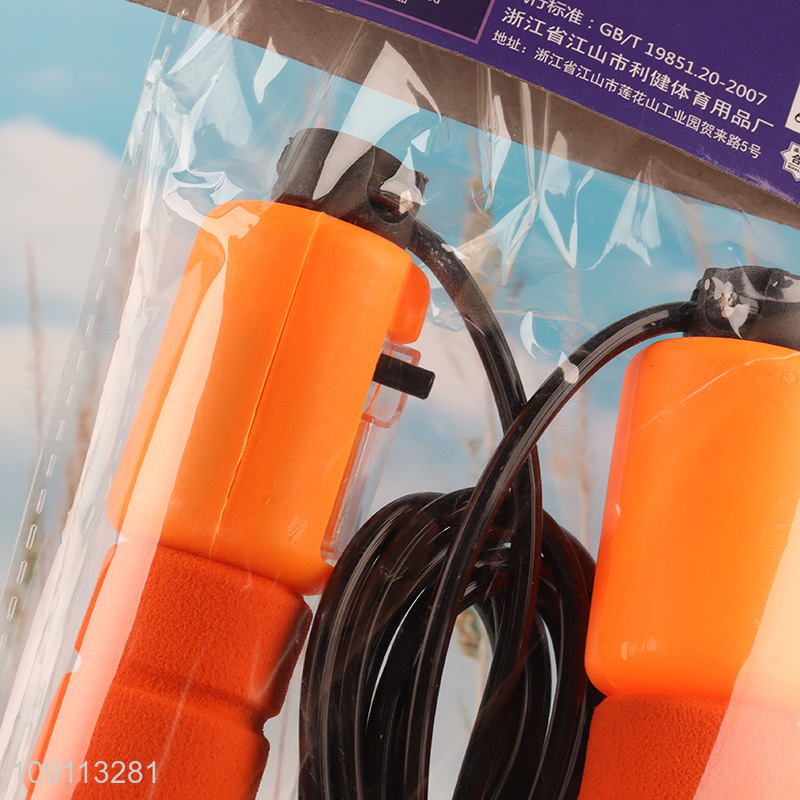Hot selling professional rubber students sports jump rope wholesale