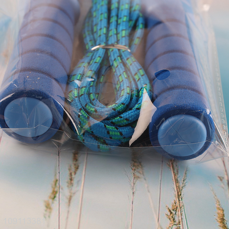 Latest products professional students sports jump rope with non-slip handle