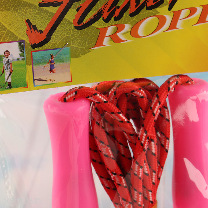 Most popular plastic handle students sports jump rope