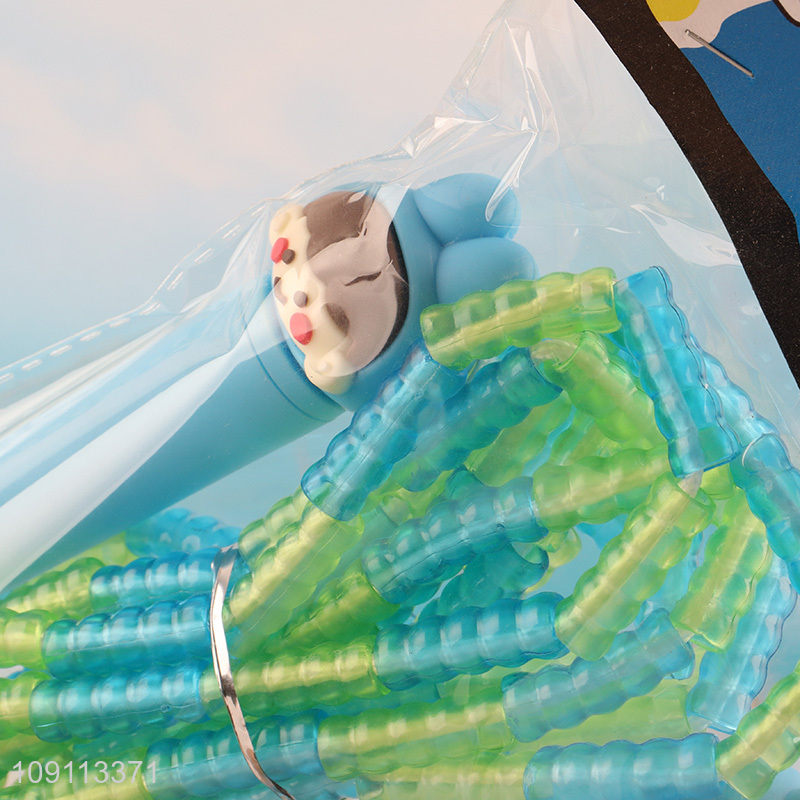 Good quality cartoon children beaded sports jump rope for sale