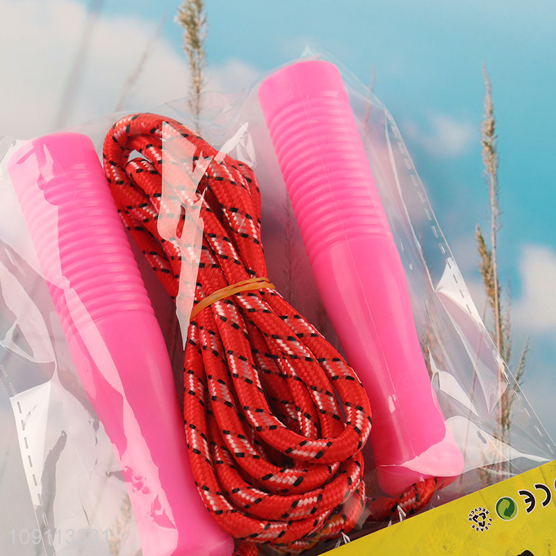 Most popular plastic handle students sports jump rope