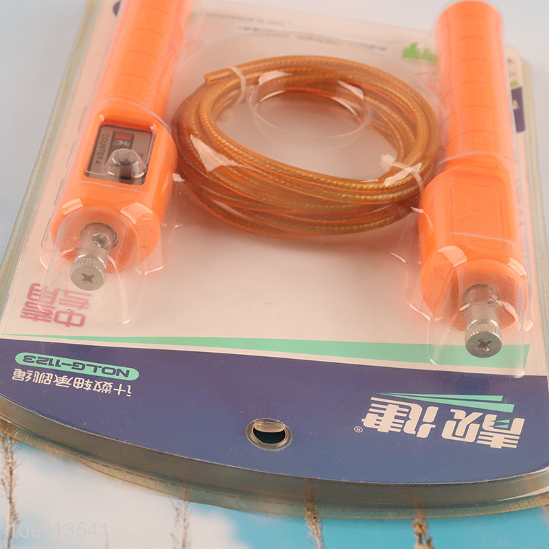 Top quality professional training sports jump rope skipping jump rope
