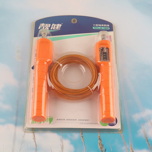Top quality professional training sports jump rope skipping jump rope