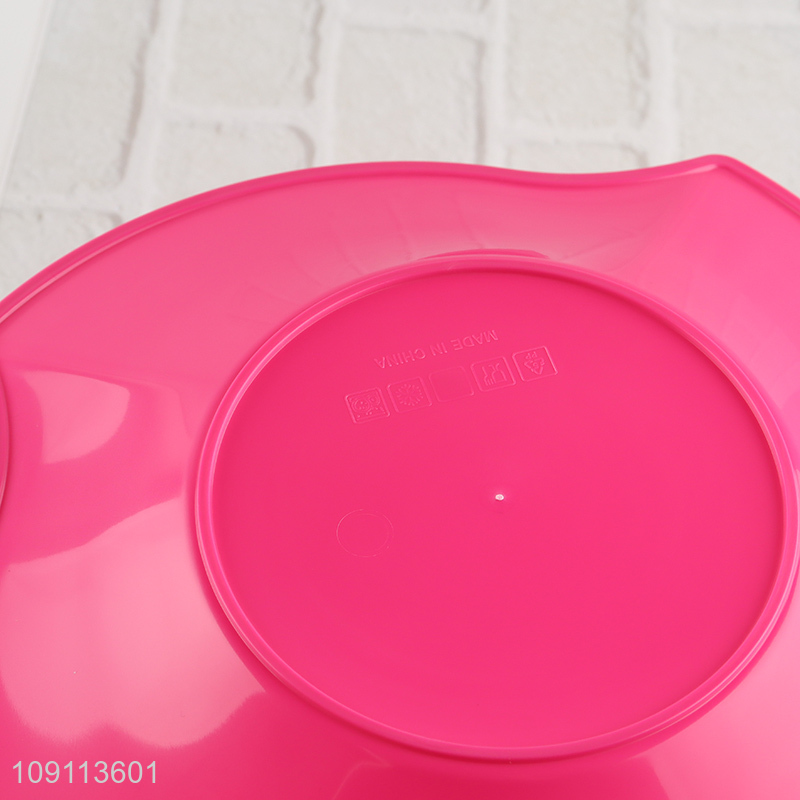 Most popular 6pcs plastic disposable tableware plate dessert plate