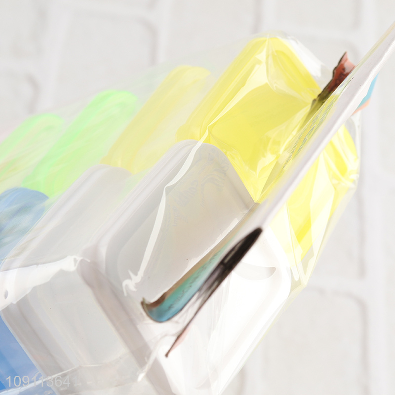 Factory wholesale 10pcs plastic mini square storage container with lid