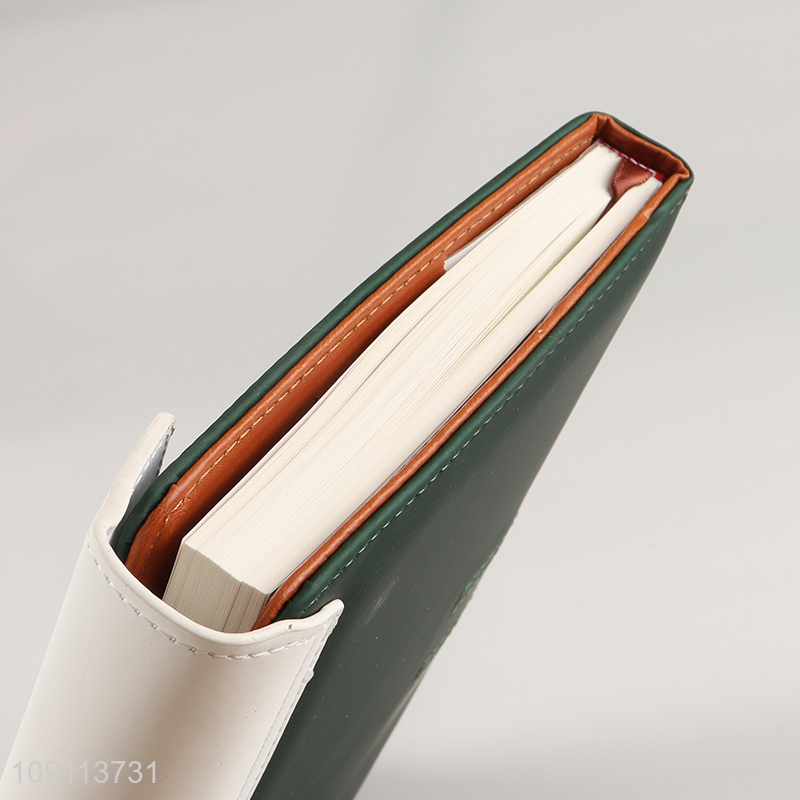 Good Quality A5 Lock Diary PU Leather Journal Notebook for Men Women