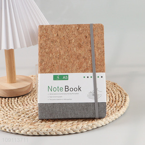 Hot Selling A5 Notebook Soft Cover Journal Diary Notebook with Pen Holder